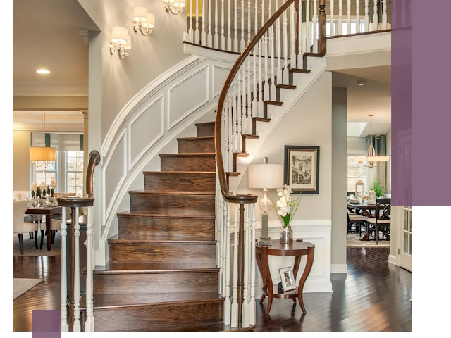 Изготовление лестниц под ключ в Новотроицке — металлокаркас и отделка