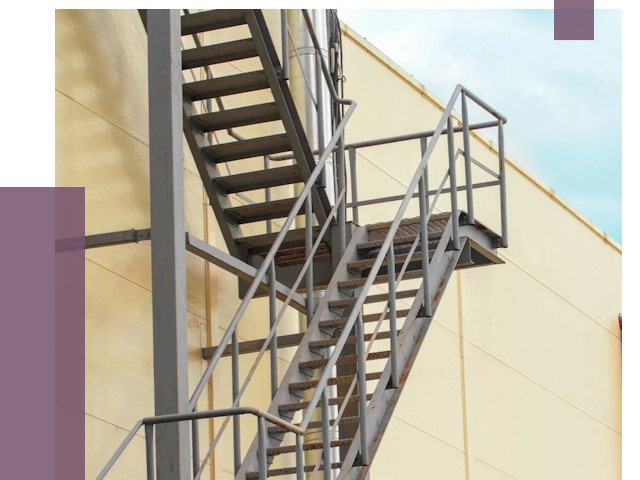 Пожарные лестницы в Новотроицке от 12562 руб. — монтаж и продажа | ПРОЛЁТ-Нвт