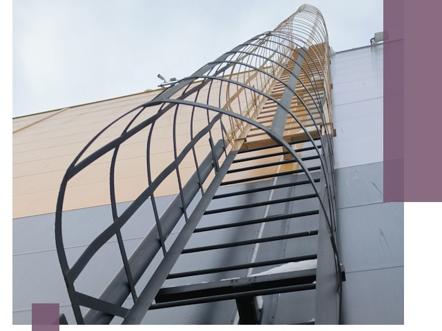 Изготовление и монтаж пожарных лестниц в Новотроицке профессионально