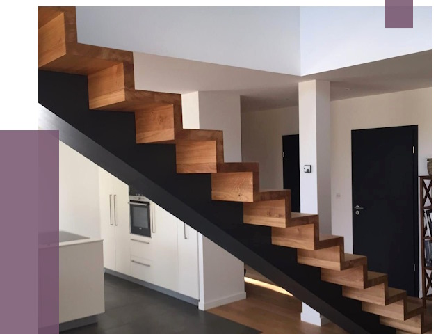 Изготовление деревянных лестниц в Новотроицке от 88978 руб. | ПРОЛЁТ-Нвт