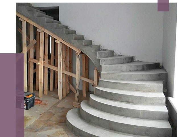 Изготовление бетонных лестниц под ключ в Новотроицке от 20413 руб. | ПРОЛЁТ-Нвт