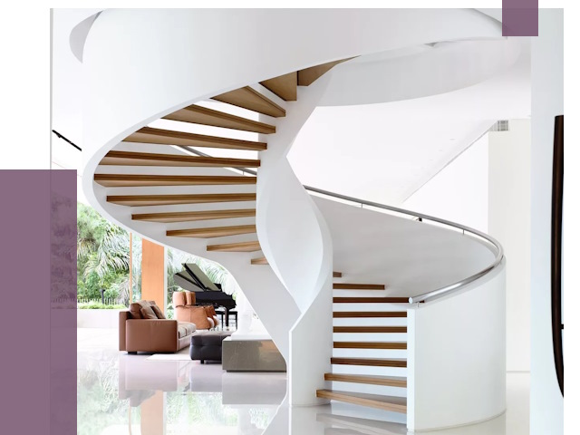 Винтовые лестницы в Новотроицке под ключ от 49723 руб. | ПРОЛЁТ-Нвт