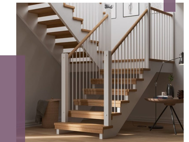 Маршевые лестницы в Новотроицке от 38993 руб. — монтаж | ПРОЛЁТ-Нвт