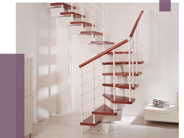 Изготовление лестниц на больцах в Новотроицке от 9945 руб. | ПРОЛЁТ-Нвт