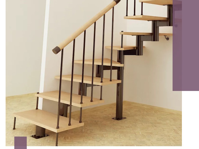 Монтаж лестниц на больцах в Новотроицке — быстро и надежно