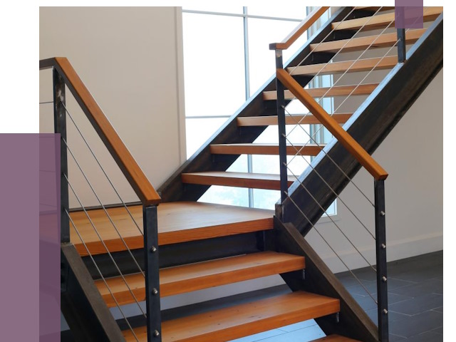 Изготовление лестниц на металлокаркасе в Новотроицке от 19366 руб. | ПРОЛЁТ-Нвт