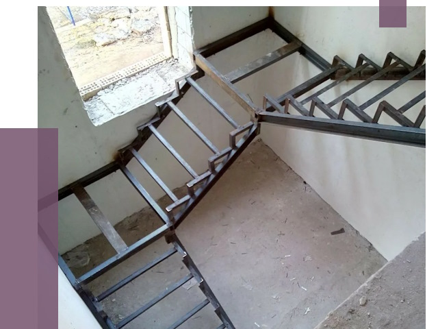 Монтаж лестниц на металлокаркасе в Новотроицке от 13085 руб. — ПРОЛЁТ-Нвт