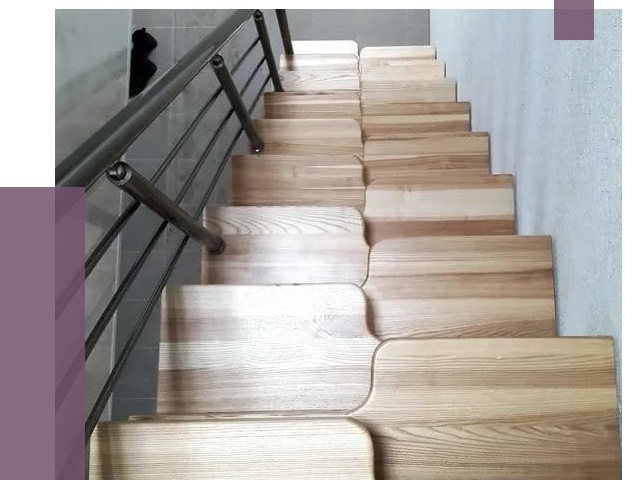 Лестницы гусиный шаг в Новотроицке от 13347 руб. под ключ | ПРОЛЁТ-Нвт