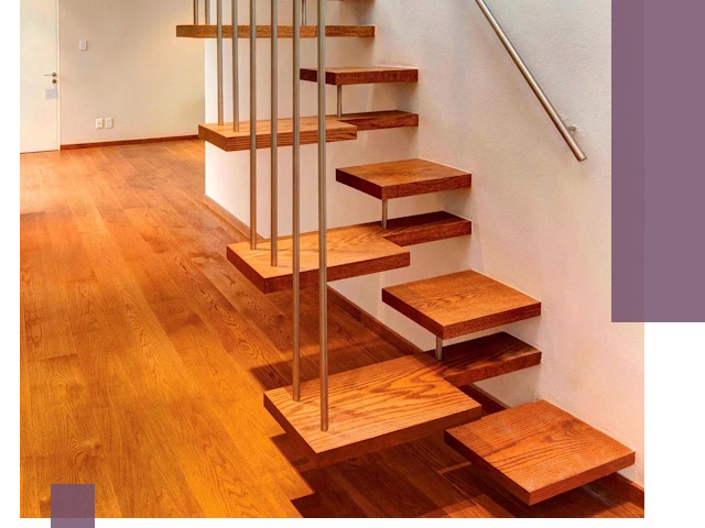 Лестницы «гусиный шаг» на заказ в Новотроицке для узких пространств