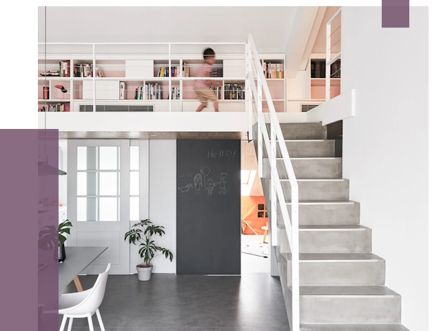 Лестницы для двухуровневой квартиры в Новотроицке от 180573 руб. | ПРОЛЁТ-Нвт