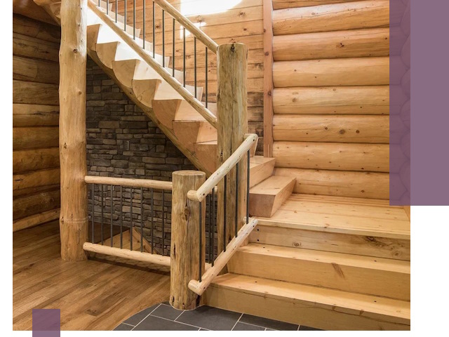 Лестницы в баню под заказ и профессиональный монтаж в Новотроицке