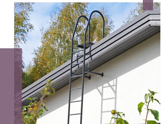 Лестницы на крышу в Новотроицке от 19575 руб. — монтаж и монтаж ПРОЛЁТ-Нвт