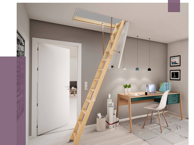 Чердачные лестницы в Новотроицке — от 14917 руб. | ПРОЛЁТ-Нвт