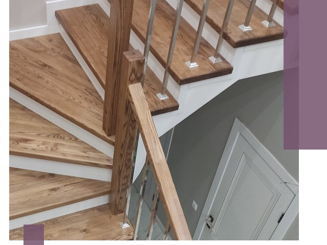 Обшивка металлических лестниц под ключ в Новотроицке