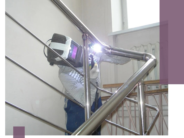 Монтаж перил и ограждений качественно в Новотроицке