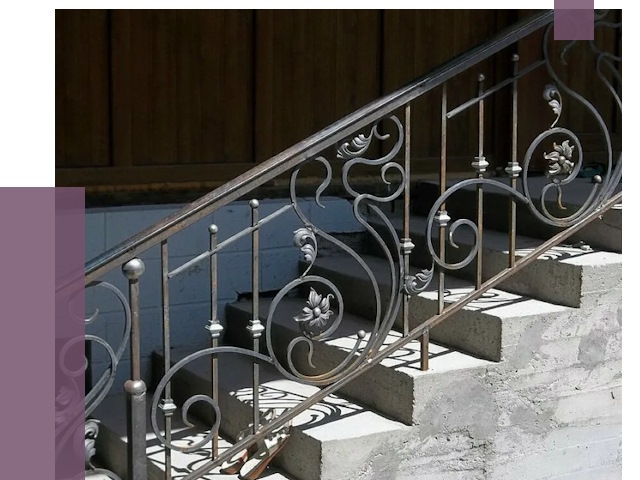 Кованые перила в Новотроицке от 8898 руб. под ключ — качество от ПРОЛЁТ-Нвт
