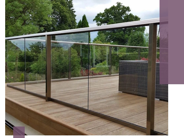 Алюминиевые перила на заказ в Новотроицке — монтаж и гарантия