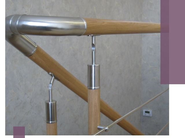 Комбинированные перила на заказ в Новотроицке — монтаж и производство