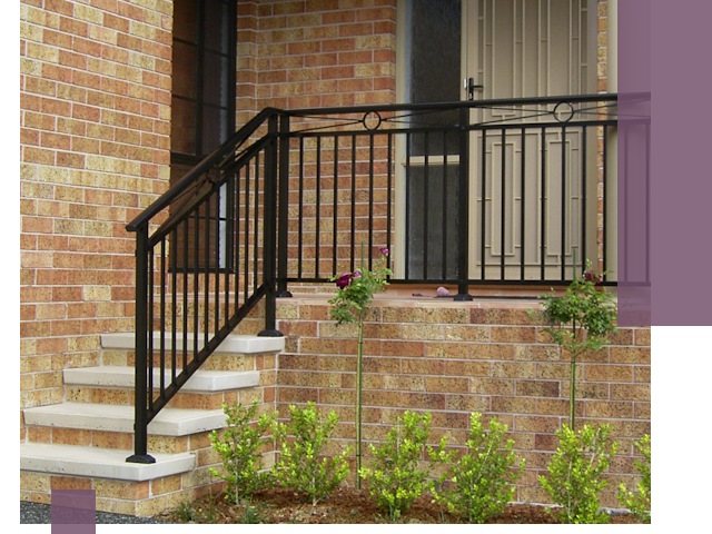 Уличные перила из металла под ключ в Новотроицке