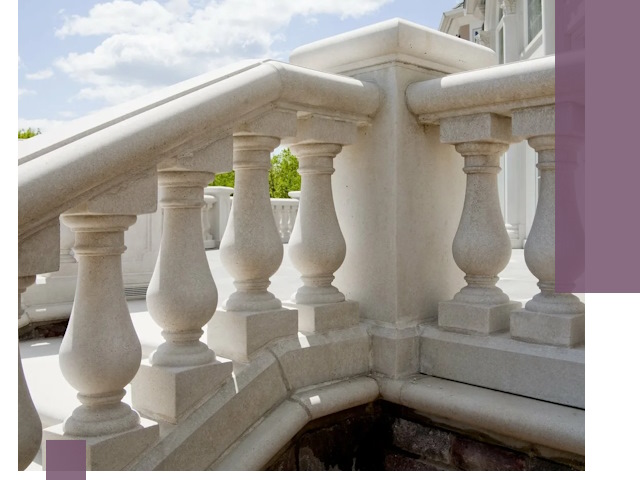 Балюстрады из металла и камня под ключ в Новотроицке