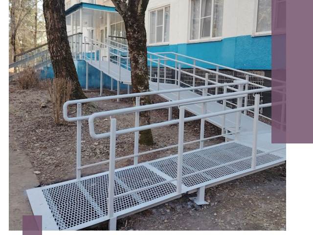 Пандусы под ключ в Новотроицке: изготовление, монтаж и демонтаж