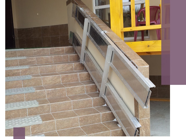 Откидные пандусы под ключ в Новотроицке — монтаж и демонтаж