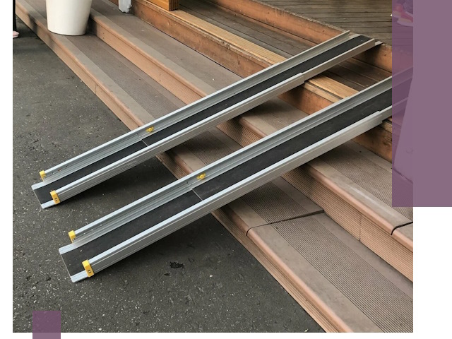 Телескопические пандусы под ключ в Новотроицке — изготовление и монтаж