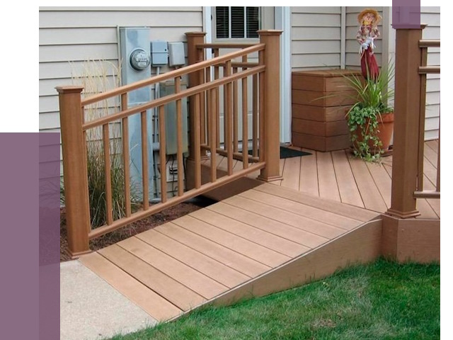 Пандус на крыльцо в Новотроицке под ключ от 7956 руб. 