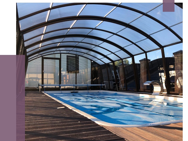 Навесы для бассейна в Новотроицке от 17168 руб. под ключ | ПРОЛЁТ-Нвт