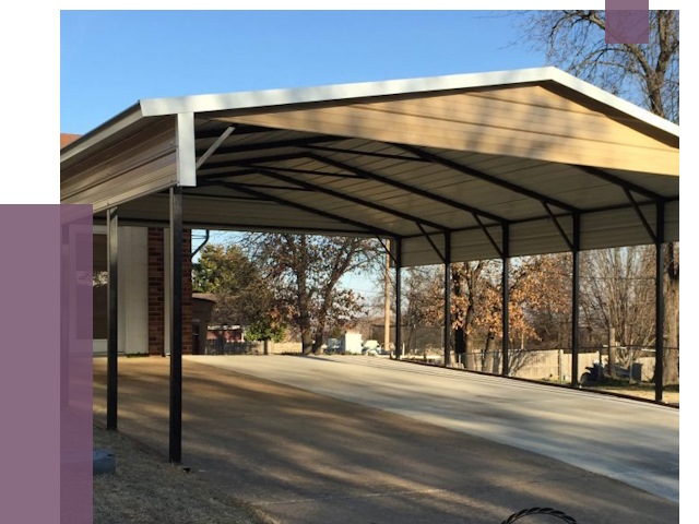 Двускатные навесы в Новотроицке от 8217 руб. | ПРОЛЁТ-Нвт