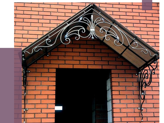 Металлические козырьки в Новотроицке от 10939 руб. 