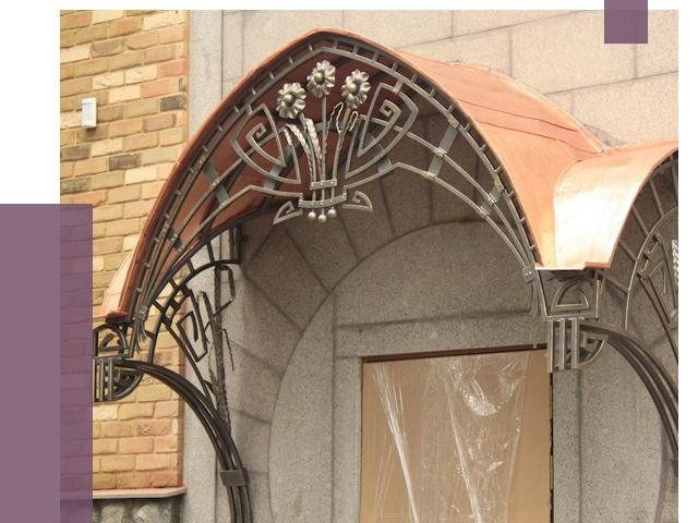 Арочные козырьки в Новотроицке от 14917 руб. 