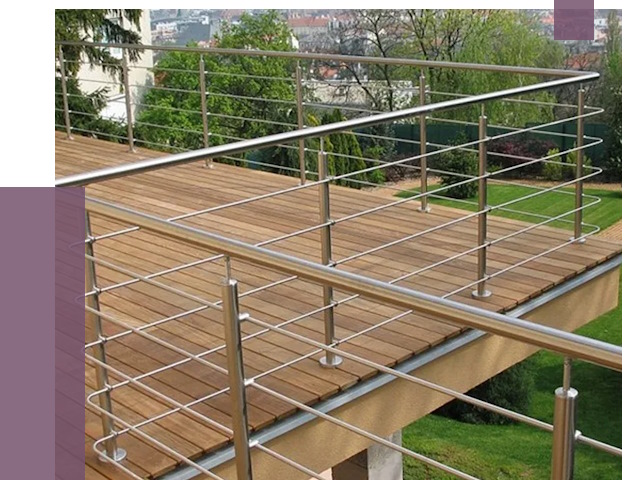 Алюминиевые парапеты в Новотроицке под ключ от 7956 руб. 