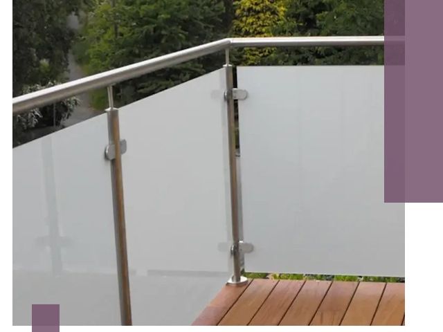 Алюминиевые парапеты для балконов и террас в Новотроицке