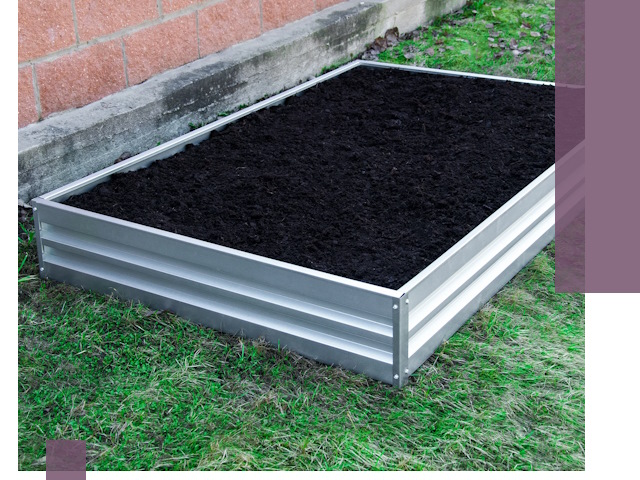 Металлические бордюры для грядок в Новотроицке: прочность и аккуратность