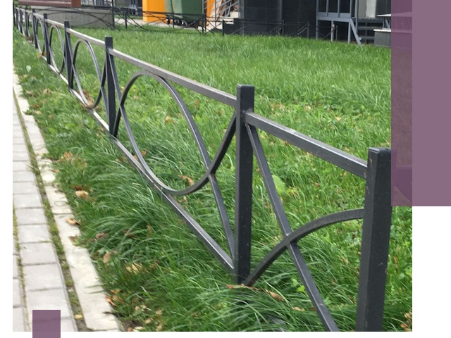 Газонные ограждения из металла в Новотроицке — монтаж и продажа