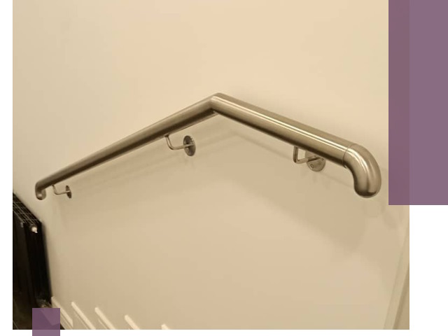 Изготовление пристенных поручней в Новотроицке под ключ за сроки