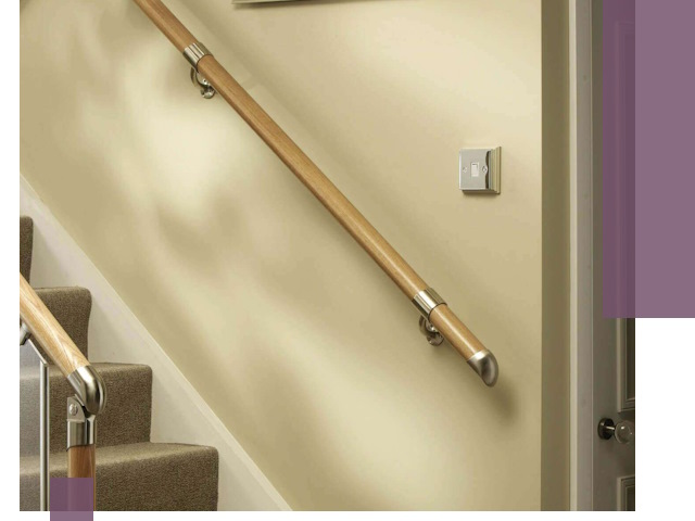 Монтаж пристенных поручней профессионально в Новотроицке