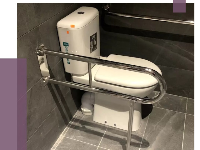 Поручни для санузлов в Новотроицке от 4397 руб. | ПРОЛЁТ-Нвт