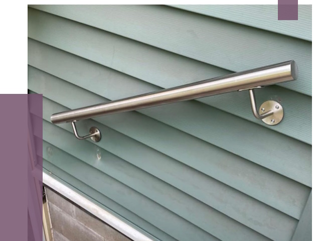 Поручни из нержавеющей стали в Новотроицке от 7851 руб.  | ПРОЛЁТ-Нвт