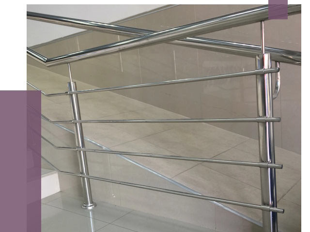 Изготовление поручней из нержавеющей стали в Новотроицке